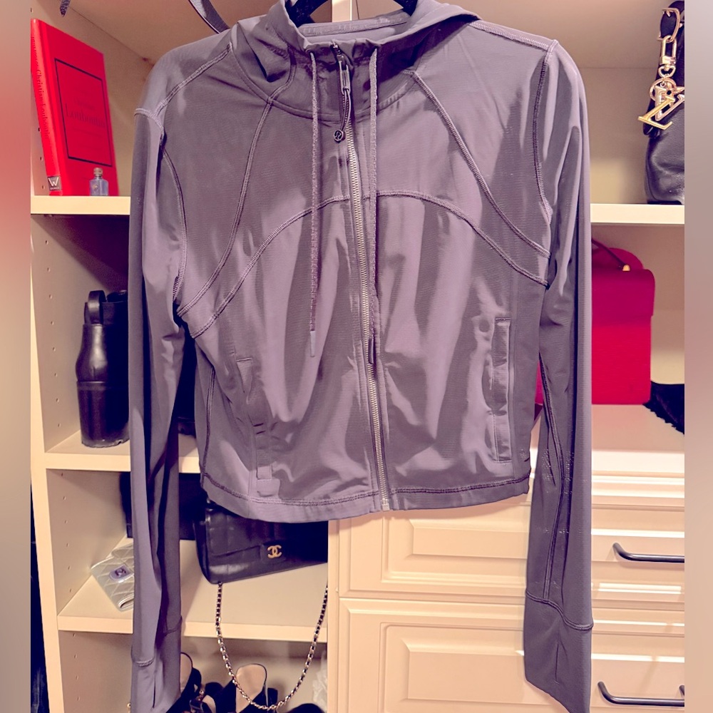 Lululemon Hooded Define Jacket (Cropped, Mesh) – Lightweight